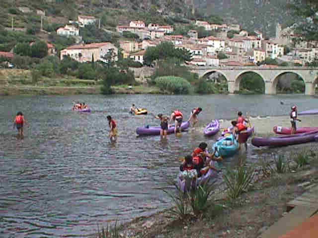  Piragüismo en familia en Herault 